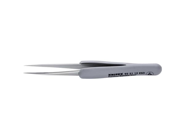 Knipex 92 21 12 ESD ESD Tarkkuuspinsetit Kärki 112 mm