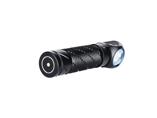 Olight Perun 2 LED otsalamppu, käsisoihtu + otsapanta taskulampulla, musta, alumiini, painikkeet, 1,5 m, IPX8