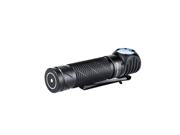 Olight Perun 2 LED otsalamppu, käsisoihtu + otsapanta taskulampulla, musta, alumiini, painikkeet, 1,5 m, IPX8