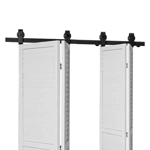 Skydedør Skinnesæt, Foldbar Foldedør, Til Fire 30 cm Døre, 12