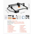 Miniatyrbillede 7 af 11: Lasergravør 20W, Lasergraveringsmaskine, Kompakt Punkt, Øjenbeskyttelse