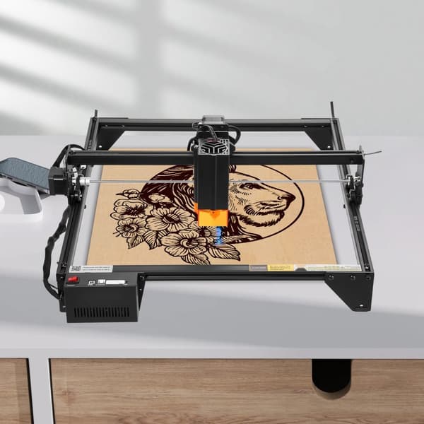 Lasergraveringsmaskin, 20W Lasergravör, Komprimerad Punkt, Inbyggt Ögonskydd