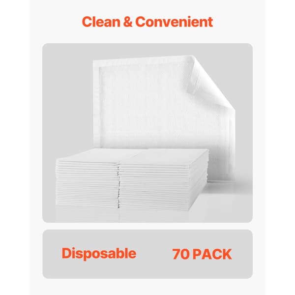 Engångsunderlägg 70x90 cm, Inkontinensunderlägg, 70-pack, högabsorberande, läckagesäkra
