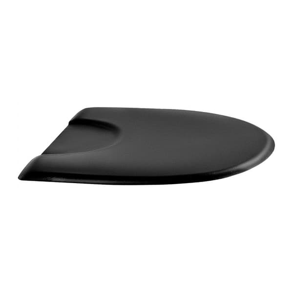 Frisørmåtte, Halvcirkelformet 1220 x 930 mm, Salonmåtte 25 mm Tyk til professionel brug