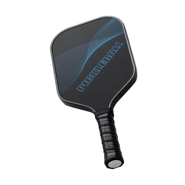 Pro Pickleball Paddle i Kolfiber, Honeycomb Core Racket, För Vuxna, Blå Färg