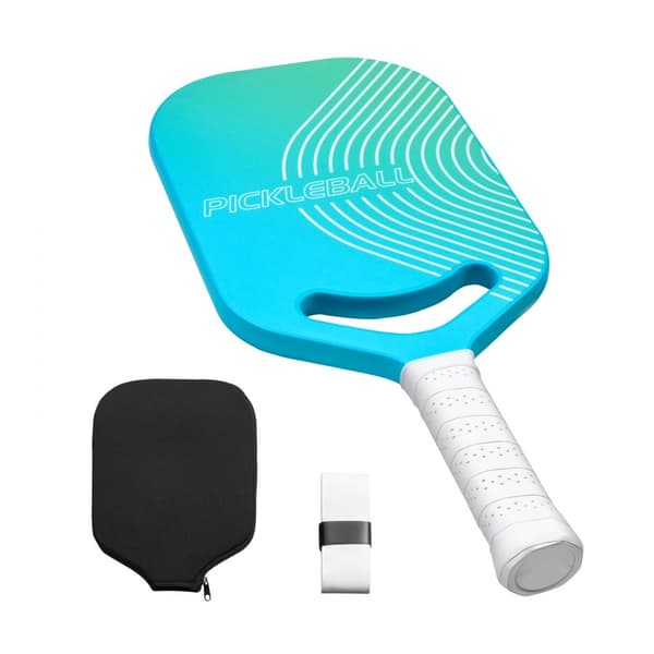 Pro Kulfiber Pickleball Ketsjer, Aero Throat Honeycomb Core, Letvægts og Stærk