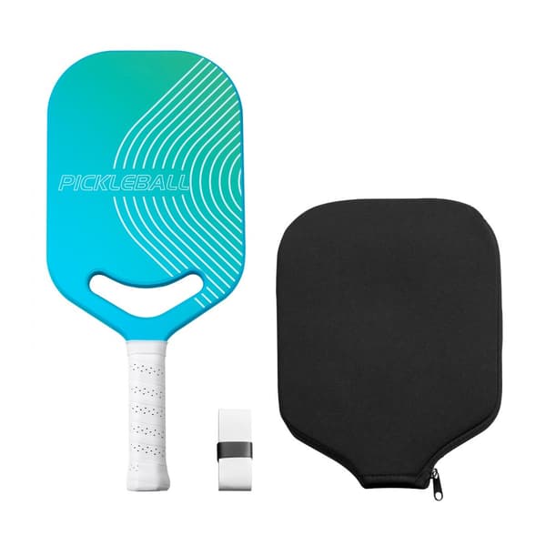 Pro Kulfiber Pickleball Ketsjer, Aero Throat Honeycomb Core, Letvægts og Stærk
