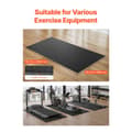 Pikkukuva 2 / 11: Juoksumattomatto, 4 mm paksu Matto, 900 x 2000 mm kuntosalimatolla, Suojaava Kuntoiluvälinematot