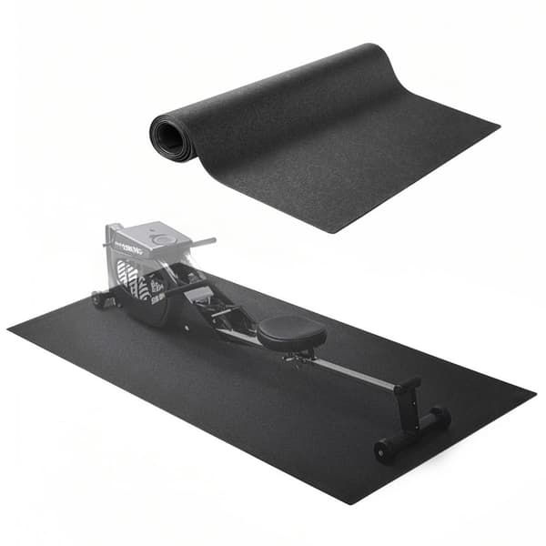 Löpbandsmatta 900x2000 mm, Heltäckningsmatta, 4 mm tjock, idealisk för träning och hemmagym