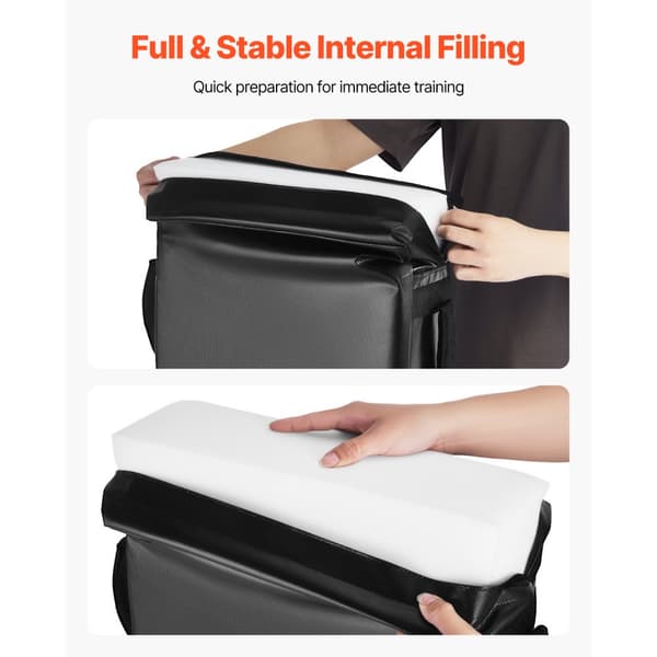 Fodbold Blocking Tackle Dummy Spark Shield Pad, 24x16, med Håndtag, 2 stk.