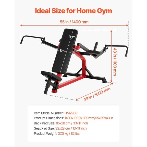 Incline Chest Fly og Rear Delt Fly Maskine, Overkropsøvelser Styrketræning, funktionel og slidstærk