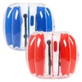 Miniatyrbillede 11 af 11: 2-pak Oppustelige Bumperbolde 4FT/1.2M, PVC Body Sumo Zorbbold, Udendørs Brug, Robust Materiale