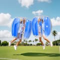 Miniatyrbild 8 av 11: 2-pack 3FT/0.9M Uppblåsbara Bumperbollar, PVC Body Sumo Zorbboll, Robust, Utomhusspel