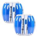 Miniatyrbild 11 av 11: 2-pack 3FT/0.9M Uppblåsbara Bumperbollar, PVC Body Sumo Zorbboll, Robust, Utomhusspel