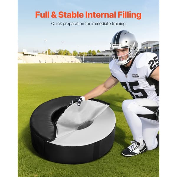 Fodbold Tacklehjul, Tackling Dummy Model, Vandtæt PVC, Ringrem, 1 Stk