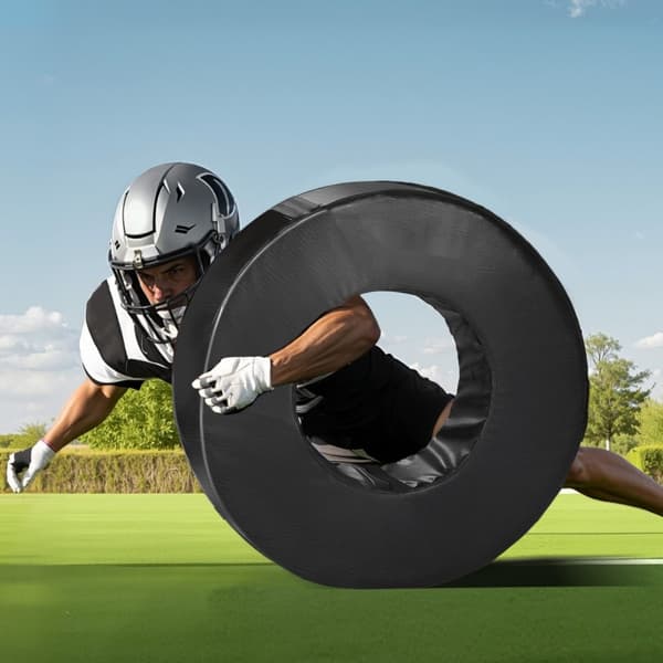 Fodbold Tacklehjul, Tackling Dummy Model, Vandtæt PVC, Ringrem, 1 Stk