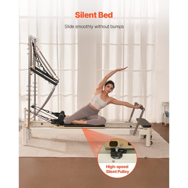 Pilates Reformer Laite, Kotikuntosalilaitteet, Vastusominaisuudella