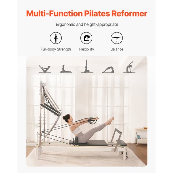 Pilates Reformer Laite, Kotikuntosalilaitteet, Vastusominaisuudella