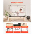 Pikkukuva 5 / 11: Pilates Reformer -puulaite, Kotikuntosalin treenilaite, Puinen Pilates-laitteisto