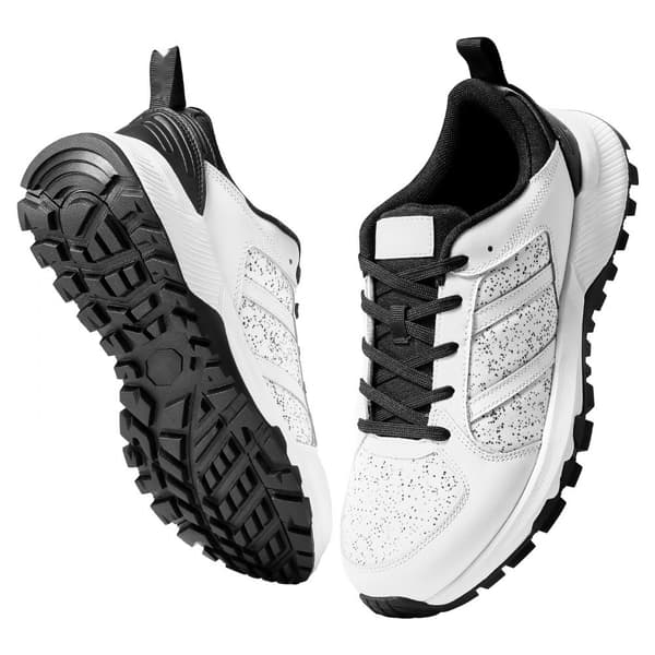 Crosstraining Sko W Bredde, Sneakers UK Størrelse 11, Brede Tåboks, Hvide