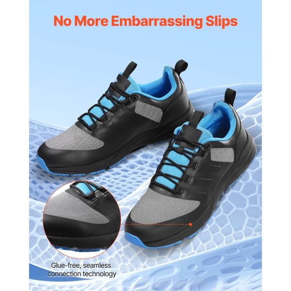 Crosstraining Sko, M Bredde Sneakers, UK Størrelse 7, Bred Tåboks, Sorte