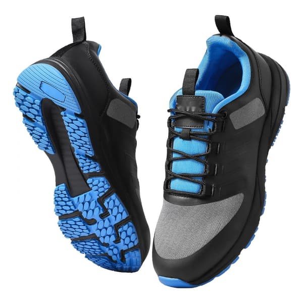 Crosstraining Sko, M Bredde Sneakers, UK Størrelse 7, Bred Tåboks, Sorte