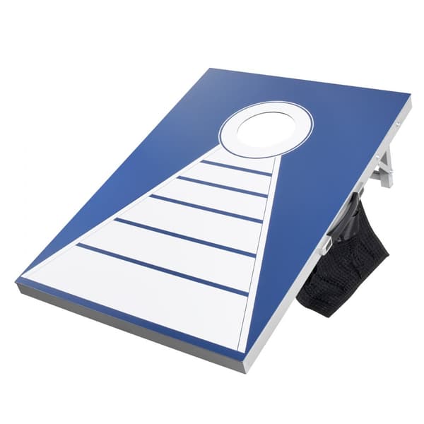 Cornhole-set 3x60 cm, Bärbart Kastspelet bräde i Aluminium, Inklusive 8 Säckar