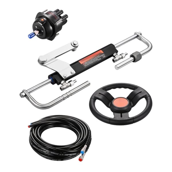 90HK Hydraulisk Påhængsmotorstyringssæt, Til Marinebåde, Robust, Langlebig, Høj Ydeevne