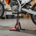 Pikkukuva 8 / 11: Maastopyörän Nostinteline 440 Paunaa, Säädettävä Hydraulinen Moottoripyörän Nostin, Käsiteltävä Noin 180 kg