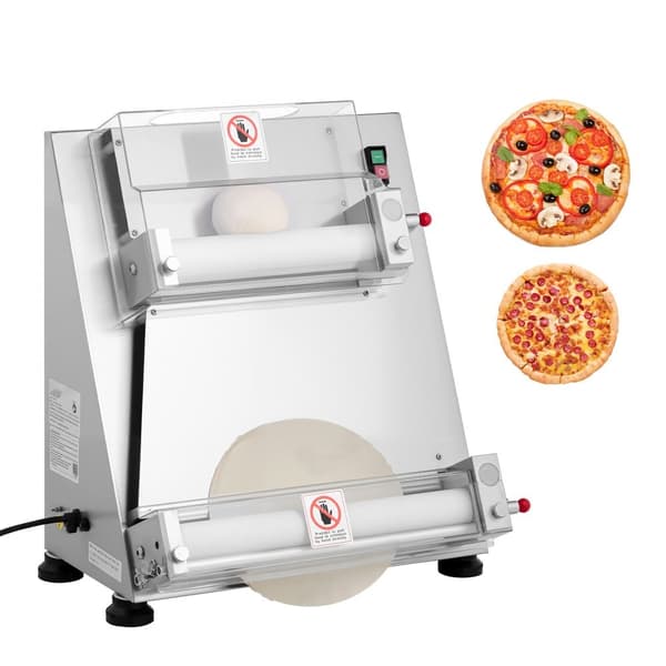 Pizzataikinanpuristin 16 tuumaa, puoliautomaattinen kaupallinen, arkkitehtuurilla varustettu
