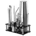 Miniatyrbillede 11 af 11: Cocktail Shaker Sæt, Bartender Kit 14 Dele, Rustfrit Stål Barværktøj, Farve Sølv