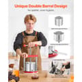 Miniatyrbillede 5 af 11: Frugtvinpresse, Manuel Presse til Vinfremstilling, 0,44 gal/1,65 l, Rustfrit Stål
