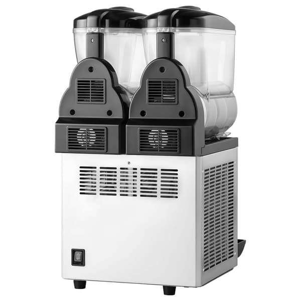 Slushmaskine Kommerciel, 15Lx2 Tank, Margarita Smoothie Frosne Drikkemaskine