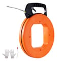 Miniatyrbillede 1 af 11: Fiskebåndstråd, Kabellineaftrækker 100 fod, 1/6 Tommer Glasfiber, Høj Kvalitet Plastikkasse