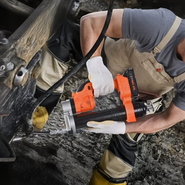 Sladdlös Fettspruta, 8000 PSI 20V Elektrisk Modell, Endast Verktyg, Högtryckssmörjning