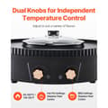 Miniatyrbild 4 av 11: Hot Pot med Grill 1800W, 2-i-1 Elektrisk, Rökfri Grill och Hot Pot, Energisnål, Snabb Uppvärmning