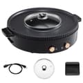 Miniatyrbild 9 av 11: Hot Pot med Grill 1800W, 2-i-1 Elektrisk, Rökfri Grill och Hot Pot, Energisnål, Snabb Uppvärmning