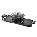 Miniatyrbillede 11 af 11: Hot Pot med Grill 2300W, 2-i-1 Elektrisk Grill, Røgfri, Aftagelig Gryde