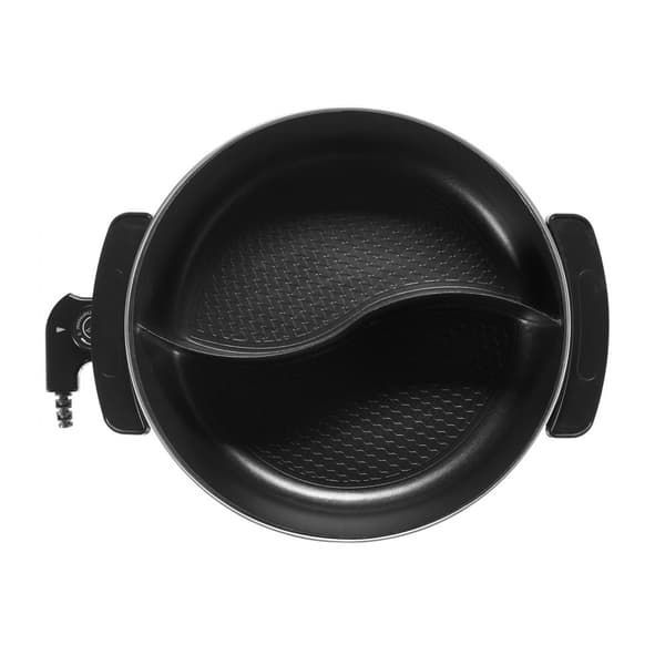 Elektrisk Varmgryde 5 L, Non-stick Shabu-shabu Model, Skillevæg og Glaslåg-Egenskaber
