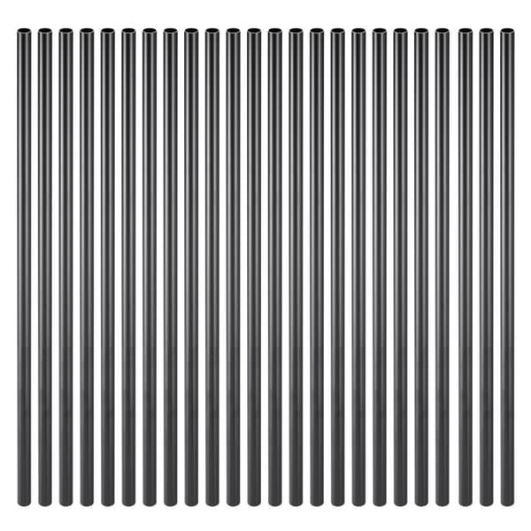 Trappbaluster 101-pack, 26-tums Aluminiumspindlar, inklusive Skruvar och Räckeskåpor
