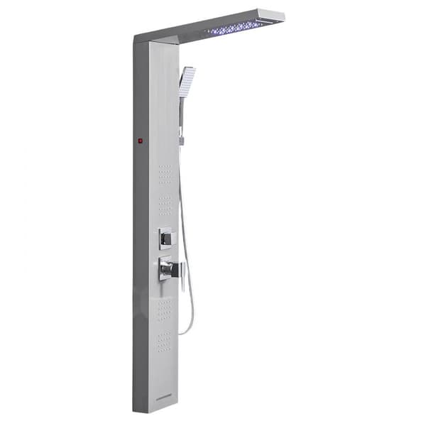 Brusepanel Tower System, Rustfrit Stålsøjle, Regnhoved med 5 Funktioner