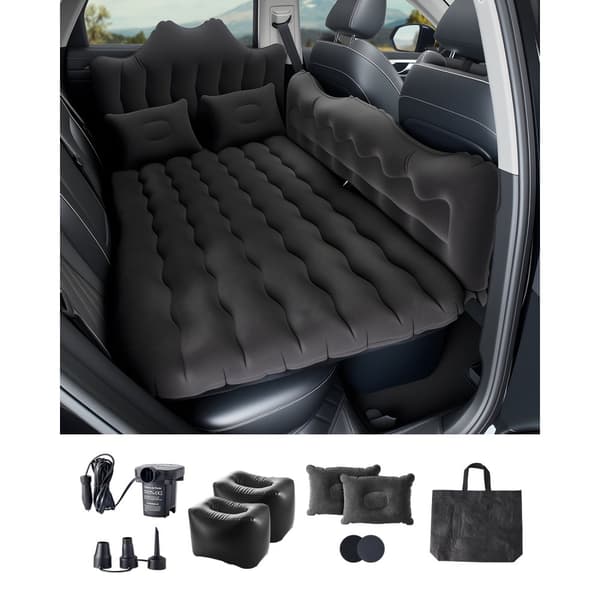 Bil Luftmadras Oppustelig, SUV MPV Sedan Soveseng, Perfekt til Camping & Rejse