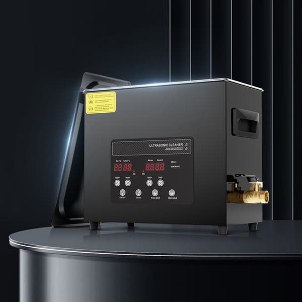 Ultra Sonic Rengøringsmaskine 6L, med Kurvvarmer og Timer, 180W Power Efficiency