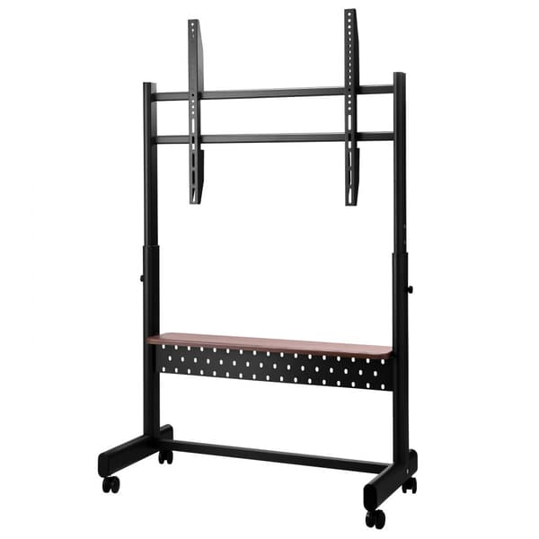 Rullende TV-Stativ, Mobil TV-Vogn, Holder op til 90kg, Passer til 55-100 Tommer TV
