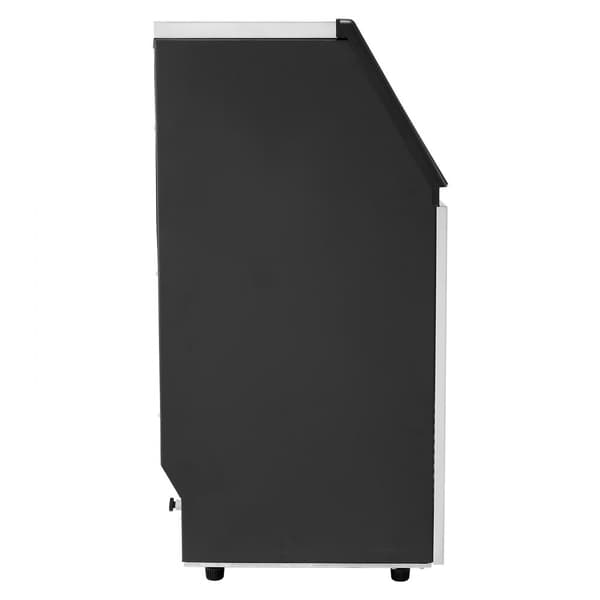 Kommersiell ismaskin, Fristående skåpmaskin, 100lbs/24H kapacitet, 45 isbitar produktion