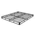 Miniatyrbillede 11 af 11: Boxmadras Queen Size, Sengestel med stof, 200,9L x 151,4B x 13H cm