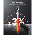Miniatyrbillede 3 af 11: Click Momentnøglesæt 1/4 tomme, 20-200 lbf-in /2,3-22,6 Nm, Farve Orange