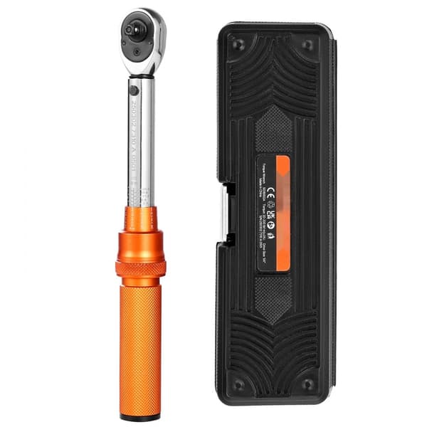 Click Momentnøglesæt 1/4 tomme, 20-200 lbf-in /2,3-22,6 Nm, Farve Orange