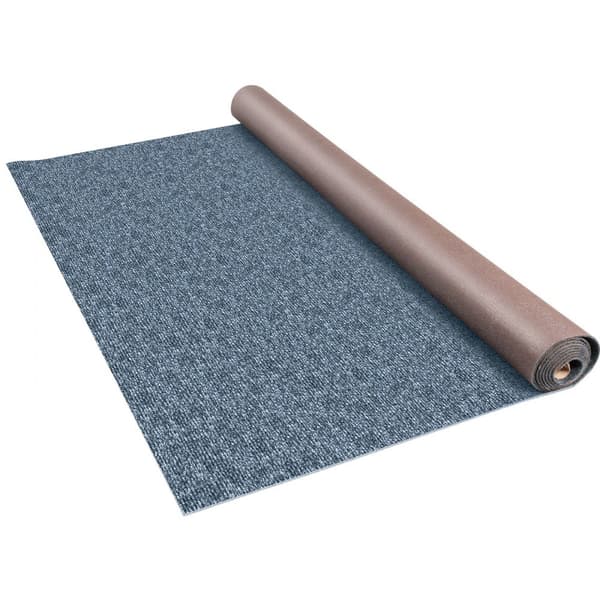 Marine Bådtæppe, Tæpperulle 6x39,3', Grå Cutpile, Udendørs Deck Terrassetæppe