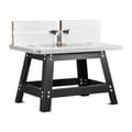 Miniatyrbillede 11 af 11: Bordfræserbord 24x15,7 tommer, med hegn, MDF-top, støvopsamlingsport, robust konstruktion